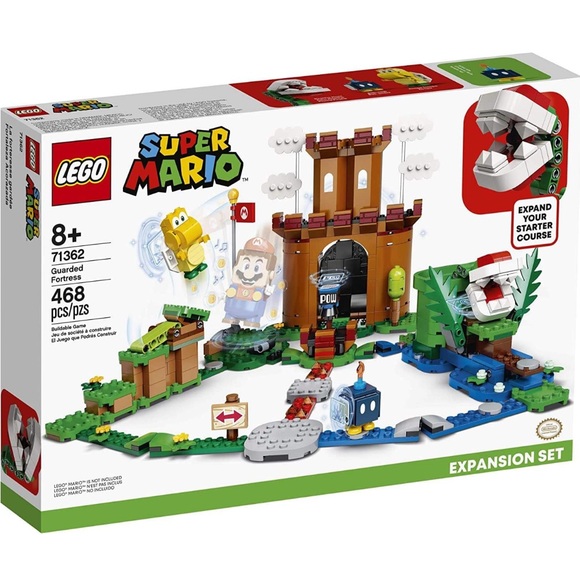 LEGO Super Mario Guarded Fortress Expansion Set 71362 Building
